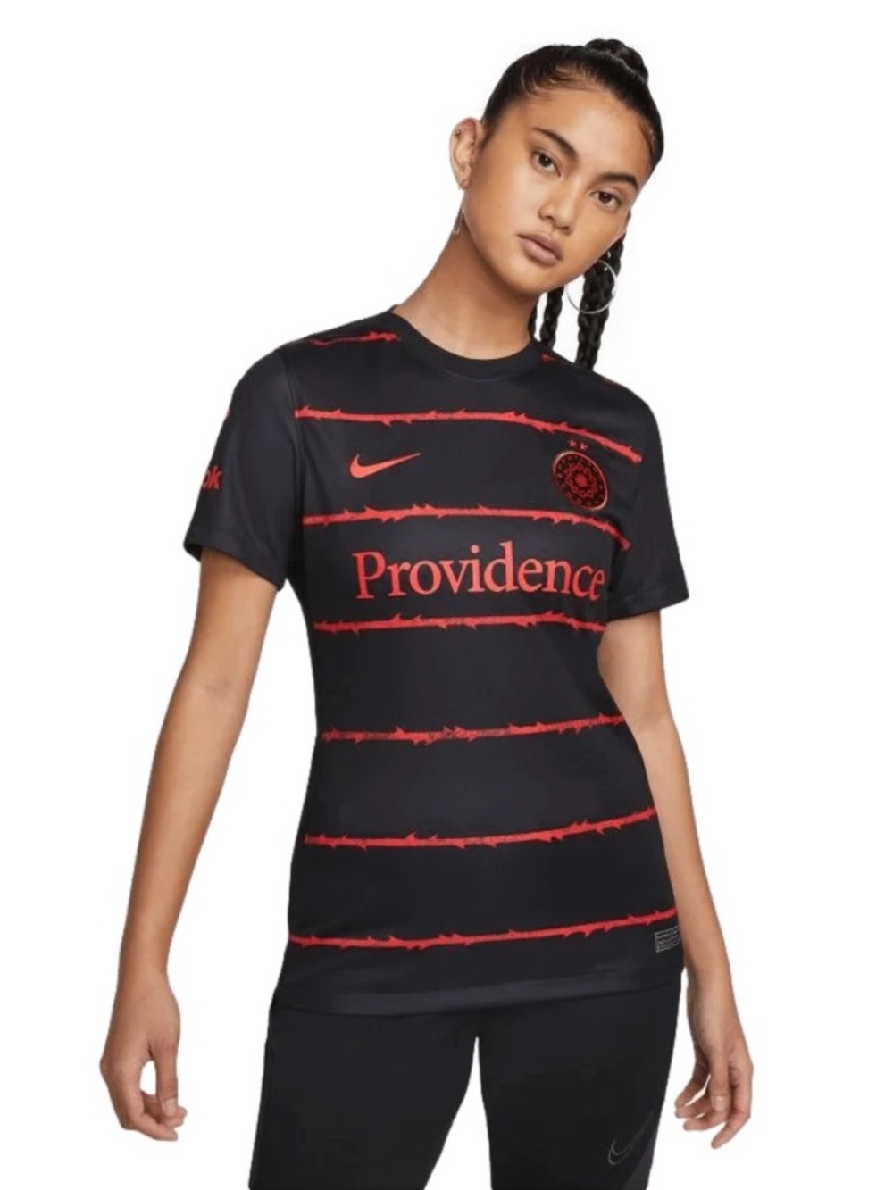 NWT women's medium large nike portland thorns FC 2022 home stadium jersey